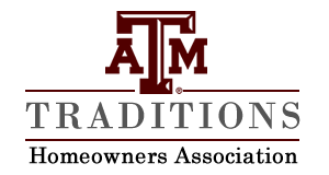 Traditions HOA | Home Owners Association for Traditions Community in Bryan Texas